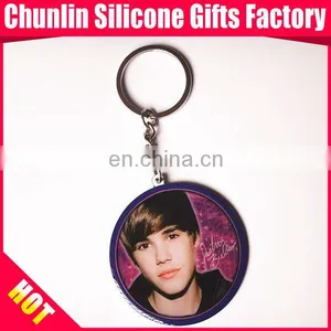 Lovely Justin Bieber Zinc Metal Keychains thumbnail-1