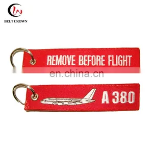 Remove Before Light Embroidered Key Chain thumbnail-3