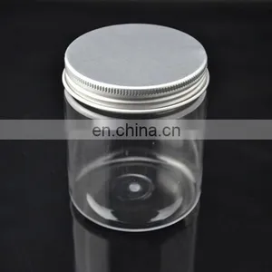 250ml Pet Wild-mouth Bottle/cream Plastic Bottles With Aluminium Cap thumbnail-1