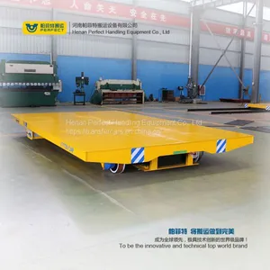 Production of Customized Battery Electric Flatbed Cart Rail Ground Translation Vehicle thumbnail-1