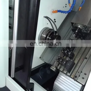 Easily Operated CNC300D Slant Bed CNC Turning Machine From China thumbnail-4