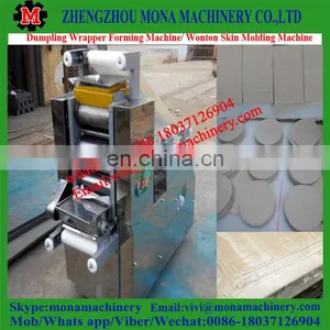 Automatic Giving Dough Dumpling Wrapper Maker Machine,chapati Dough Sheet Machine/automatic Roti Making Machine thumbnail-5