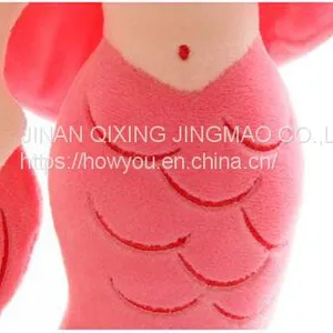 Customize Plush Toy Mermaid With Beautiful Dress and Embroidery Eyes thumbnail-5