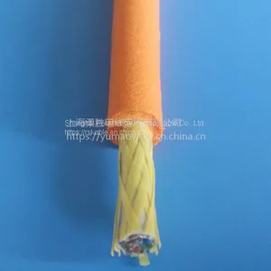 Anti-microbial Erosion Cable 1000v Rov Umbilical Cable With Sheath Color Yellow thumbnail-4