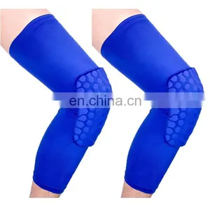 Breathable Basketball Shooting Sport Safety Kneepad Honeycomb Pad Bumper Brace Kneelet Protective Knee Pads thumbnail-1