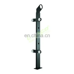 Hot Popular Balcony Stainless Steel Glass Clamp Balustrade Post Patio Railing Manufacturer In China thumbnail-3