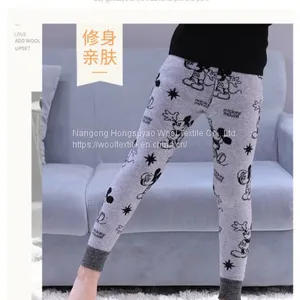 Hot Sale Cashmere Trousers Jacquard Leggings Child For Kids Boys thumbnail-3