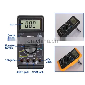 M890D/890B+(CE) Digital Multimeter Double Fuse Design, Safely and Reliable thumbnail-2