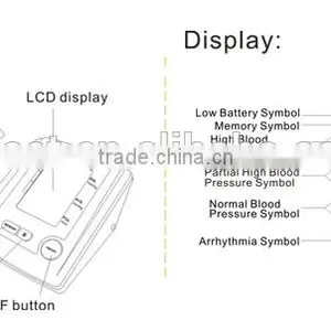 High Quality Wholesale Automatic Rechargeable Arm Blood Pressure Monitor With CE EMC ISO Quality Choice thumbnail-6