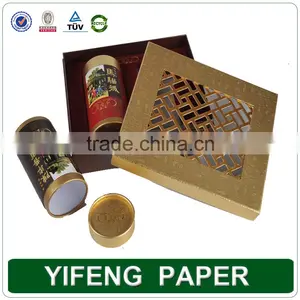 Round Paper Tea Box thumbnail-1