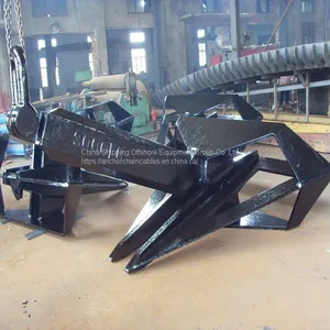12000kg Marine High Holding Power Deltal Anchor Factory With DBV KR CCS Certificate thumbnail-2