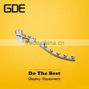 Metal Display Gridwall Hanger Mesh Hook thumbnail-1