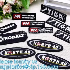 Customize 3D Silicone Patch, Garment Label, Apparel Accessories, Clothing Label Tag, Pvc Patch, Rubber Badge thumbnail-3
