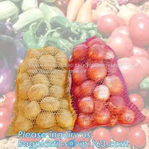 Promotional Raschel pp Woven Mesh Bag,Machine Knitted Pp Vegetables Raschel Mesh Bag,Fruit and Vegetables Raschel Mesh b thumbnail-1