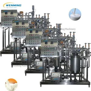 Automatic Milk Pasteurizer Machine-Milk Processing Equipment-Milk Pasteurization Sterilization Machine for Sale thumbnail-3