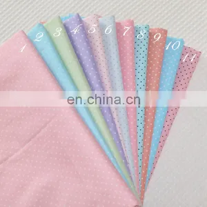 Wave Dotting Fabric Group Cotton Twill Printing Fabric 1.6 Meters Wide Student Four Pieces Set Pure Cotton Fabric thumbnail-3
