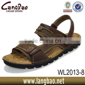 Mann Lederschuhe Freizeit Sandalen thumbnail-1