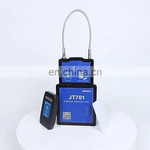 Smart Lock Gps Electronic Padlock Tracker for Cargo Container Gates Receive Real-time Location on Your Phone thumbnail-1