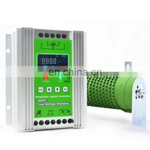 WIFI 1000W 2KW 48V 3KW Wind/Solar Hybrid MPPT Charge Controller thumbnail-2