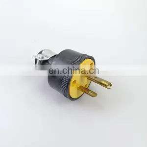 Hot Selling Yellow Power Plugs Copper Accessories Electric Plug Socket thumbnail-4