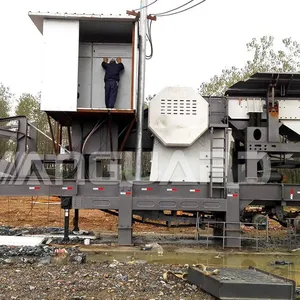 Mining Equipment Mobile Jaw Crusher Mobile Stone Crusher Machine thumbnail-3