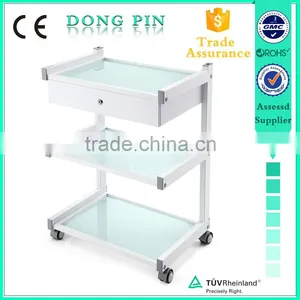 Beauty Salon Equipment Glass Shelf Trolley Medical Facial Trolley Wholesale Quality Choice thumbnail-4