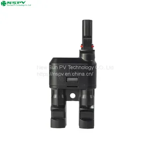 High Qualtity Male Female Waterproof Y Connector Type 2to 1 Solar Panel Connectors thumbnail-1