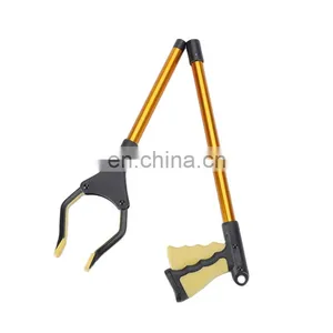 Aluminum Alloy Thickened Foldable Sanitation Garbage Folder Portable Trash Picker Grabber Pick up Tools thumbnail-1