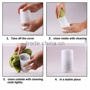 USB Essential Oil Diffuser 50ml Computer Portable Mini Ultrasonic Cool Mist Aroma Humidifier With 7 Color LED Lights thumbnail-3