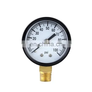 HOT SELL Factory Price Customization Shockproof Type Stainless Steel Copper Pressure Gauge thumbnail-2