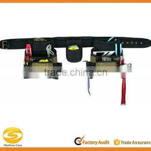 Custom Nylon Carpenter Construction Work Apron, Heavy Duty Pro Electrician's Tool Belt thumbnail-1