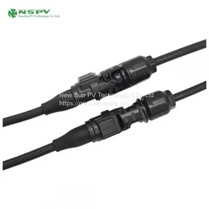 TUV Solar Cable Connector IP67 Waterproof DC 1000V Solar pv System From NSPV thumbnail-5