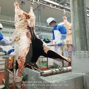 Automatic Cow Slaughterhouse System Hide Puller For Cattle Slaughter Line thumbnail-5