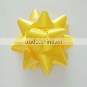 Giant Confetti Bow - Silver Color in 230m Dia With 25mm Wide Ribbon and 30loops, on Full Colors Printing Backing Board thumbnail-3