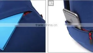 Canvas Laptop Backpack 2016 Spring Fashion School Backpack thumbnail-6
