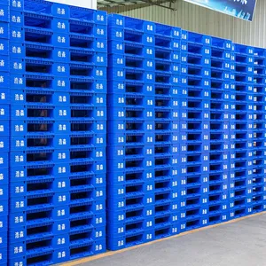 Jinbai Grid-shaped Tianzi Cargo Circulation Plastic Pallet, Moisture-resistant Warehouse Insulating Plastic Pallet thumbnail-3