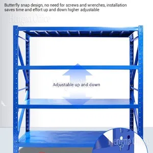 Steel Shelving Unit HR-200 | Adjustable Layers & Tool-Free Assembly | E-commerce Fulfillment-China Manufacturer thumbnail-3
