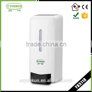 1000ML Washroom Wall Hand Sanitizer Dispenser Refill Pump Manual Plastic Soap Dispenser YK5118 thumbnail-1