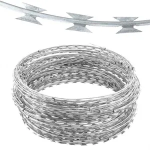 BTO-22 Hot-dip Galvanized Razor Wire for Security Fencing thumbnail-5