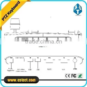RS485 LCD Display Keyboard Controller for Cctv Ptz Camera thumbnail-5