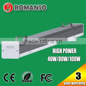 1.2m Led Linear Pendant Lighting 80w Modern Led Ceiling Office Lighting Supplier's Choice thumbnail-1