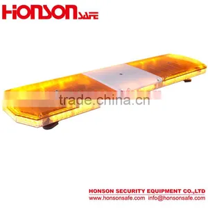 Low-profile Amber LED Warning Used Signal Lightbar With 100W Siren Speaker HS4120 thumbnail-6