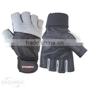 Weight Lifting Neoprene Wrist Wraps Gloves thumbnail-1