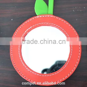 Factory Offer PU Leather Mirror Frame Pendant thumbnail-1