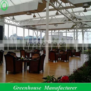 Insulated Tempered Glass Greenhouse thumbnail-1