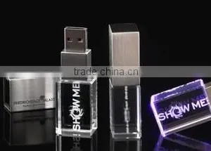Christmas Gifts LED Crystal Flash Drive 16gb thumbnail-1