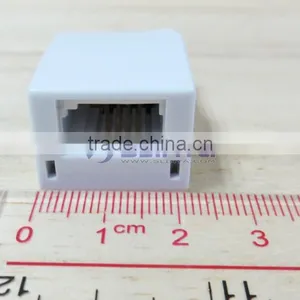 UK TELEPHONE PHONE BT PLUG TO RJ11 SOCKET ADAPTER CONVERTER MODEM FAX thumbnail-4