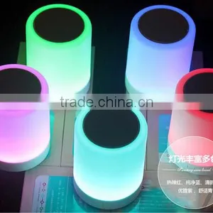 2016 New LED MINI Bluetooth Speaker USB Wireless Portable Music Sound Box Subwoofer Loudspeakers For Phone PC With Mic thumbnail-1