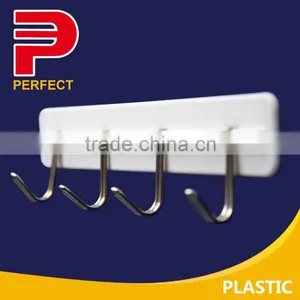 Self Adhesive Plastic Wall Hanger Hook thumbnail-1