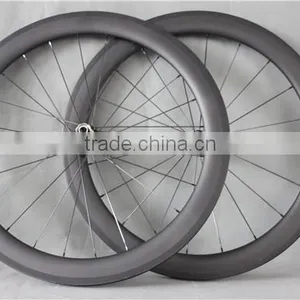 Carbon Wheels With Sapim Spokes China Carbon Road Bike Wheels W56T thumbnail-1